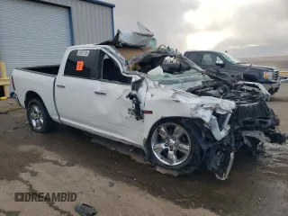 2018 Ram 1500 Big Horn z VIN 1C6RR6LMXJS263317, wystawiony jako Copart lot #47541705 z przebiegiem Nie podano mil oraz Nie do naprawy • Non repairable. Historia ofert i sprzedaży dostępna na DreamBid. Obrazek 4.