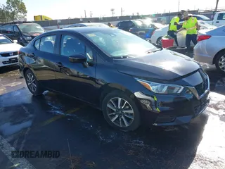 2021 Nissan Versa SV with VIN 3N1CN8EV6ML878500, listed as a IAAI auction lot 41346957 with 95,315 mi miles and . Bid and sale history available at DreamBid. Image 1.