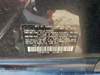 2018 Subaru Crosstrek Premium z VIN JF2GTACCXJH344375, wystawiony jako Copart lot #50683825 z przebiegiem 95 500 mil mil oraz Szkoda całkowita • Salvage title. Historia ofert i sprzedaży dostępna na DreamBid. Obrazek 15.