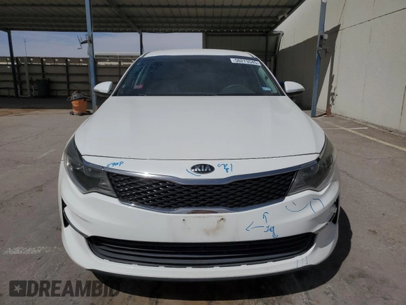 2016 Kia Optima LX with VIN 5XXGT4L31GG043676, listed as a Copart auction lot 50273545 with 93,884 mi miles and Salvage Title. Bid and sale history available at carsss.com. Image 5.