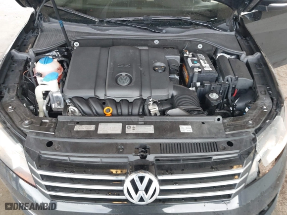2013 Volkswagen Passat SE with VIN 1VWBP7A34DC111271, listed as a IAAI auction lot 41713195 with 91,280 mi miles. Bid and sale history available at carsss.com. Image 10.