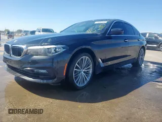2018 BMW 5 Series 530i with VIN WBAJA5C56JWA37218, listed as a Copart auction lot 49632555 with Not Provided miles and Clean Title. Bid and sale history available at carsss.com. Image 1.