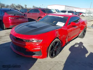 2021 Chevrolet Camaro 2SS with VIN 1G1FH1R74M0140883, listed as a IAAI auction lot 41413887 with 65,869 mi miles. Bid and sale history available at carsss.com. Image 18.