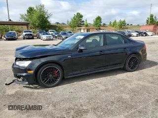 2018 Audi A4 Premium Plus with VIN WAUENAF42JA209627, listed as a Copart auction lot 61006565 with 120,835 mi miles and Clean title. Bid and sale history available at DreamBid. Image 1.