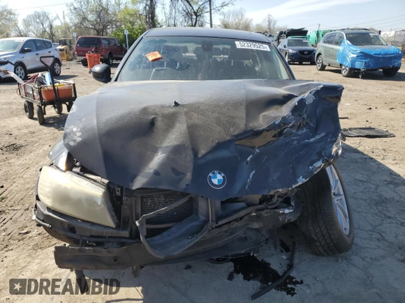 2010 BMW 3 Series 328i xDrive with VIN WBAPK5C52AA646887, listed as a Copart auction lot 52329525 with 163,249 mi miles and Salvage title. Bid and sale history available at DreamBid. Image 5.