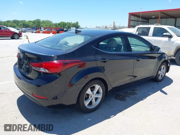 2016 Hyundai Elantra SE with VIN 5NPDH4AE7GH765327, listed as a IAAI auction lot 42310323 with Not provided miles and . Bid and sale history available at DreamBid. Image 4.