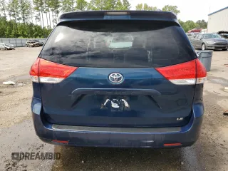 2012 Toyota Sienna LE AAS with VIN 5TDKK3DC7CS212274, listed as a Copart auction lot 70333984 with 0 mi miles and Salvage Title. Bid and sale history available at carsss.com. Image 6.