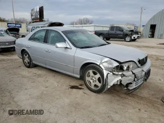 2001 Lincoln LS Luxury with VIN 1LNHM86S31Y648588, listed as a Copart auction lot 82892834 with 93,565 mi miles and Salvage Title. Bid and sale history available at carsss.com. Image 4.