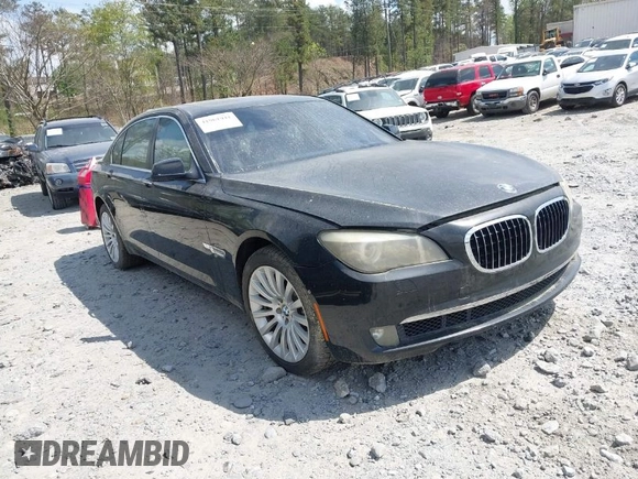 2010 BMW 7 Series 750Li with VIN WBAKB8C54ACY63650, listed as a IAAI auction lot 41961941 with 127,405 mi miles and . Bid and sale history available at DreamBid. Image 1.