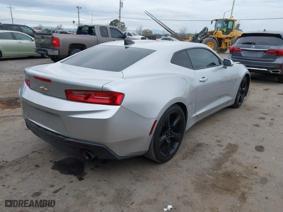 2017 Chevrolet Camaro 1LT with VIN 1G1FB1RXXH0142127, listed as a IAAI auction lot 41731901 with 87,961 mi miles. Bid and sale history available at carsss.com. Image 4.