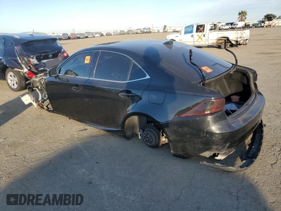 2017 Lexus IS 350 with VIN JTHBE1D27H5030444, listed as a Copart auction lot 88702055 with 160,405 mi miles and Salvage Title. Bid and sale history available at DreamBid. Image 2.