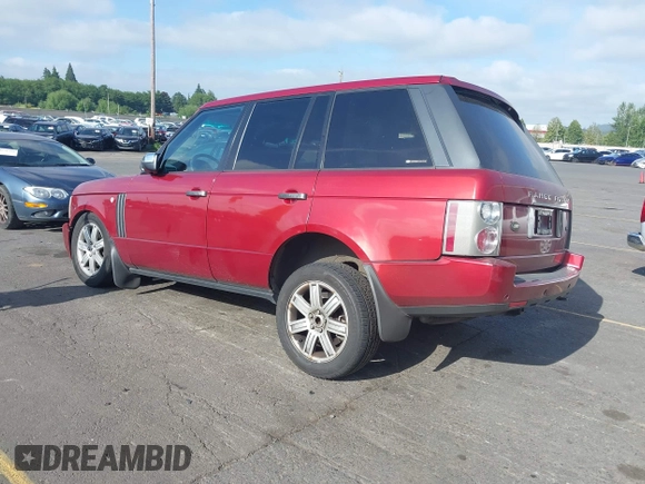 2008 Land Rover Range Rover HSE with VIN SALMF15498A271235, listed as a IAAI auction lot 42417444 with 144,753 mi miles and . Bid and sale history available at DreamBid. Image 3.
