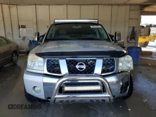 2005 Nissan Titan LE with VIN 1N6AA07B25N505392, listed as a Copart auction lot 50221945 with 187,780 mi miles and Salvage Title. Bid and sale history available at carsss.com. Image 5.