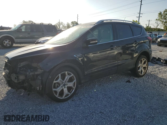 2019 Ford Escape Titanium with VIN 1FMCU9J90KUA75324, listed as a Copart auction lot 51296705 with 45,964 mi miles and Salvage Title. Bid and sale history available at carsss.com. Image 1.