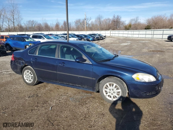 2010 Chevrolet Impala Police Police with VIN 2G1WD5EM7A1255525, listed as a Copart auction lot 82915314 with 163,977 mi miles and Salvage Title. Bid and sale history available at carsss.com. Image 4.