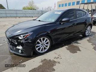 2016 Mazda 3 S Grand Touring z VIN JM1BM1N37G1314951, wystawiony jako Copart lot #54085715 z przebiegiem 134 771 mil mil oraz Szkoda całkowita • Salvage title. Historia ofert i sprzedaży dostępna na DreamBid. Obrazek 1.
