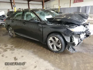 2018 Honda Accord EX-L z VIN 1HGCV1F5XJA156860, wystawiony jako Copart lot #55927115 z przebiegiem 69 497 mil mil oraz Szkoda całkowita • Salvage title. Historia ofert i sprzedaży dostępna na DreamBid. Obrazek 4.