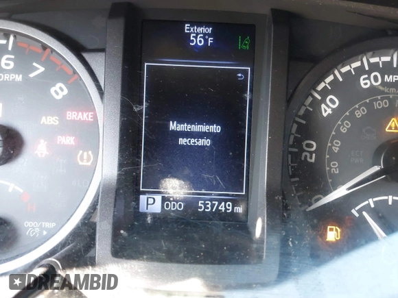 2018 Toyota Tacoma SR with VIN 3TMCZ5AN6JM185891, listed as a IAAI auction lot 41450665 with 53,749 mi miles and . Bid and sale history available at DreamBid. Image 7.