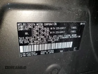 2015 Toyota RAV4 LE with VIN JTMBFREV4FD164921, listed as a Copart auction lot 87045954 with 114,350 mi miles and Salvage Title. Bid and sale history available at DreamBid. Image 15.