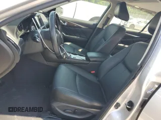 2018 Infiniti Q50 Luxe with VIN JN1EV7AP5JM352175, listed as a Copart auction lot 61762335 with 64,375 mi miles and Salvage title. Bid and sale history available at DreamBid. Image 7.