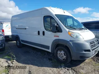 2014 Ram ProMaster Cargo with VIN 3C6URVJG0EE128227, listed as a IAAI auction lot 41675836 with 117,896 mi miles and . Bid and sale history available at DreamBid. Image 1.