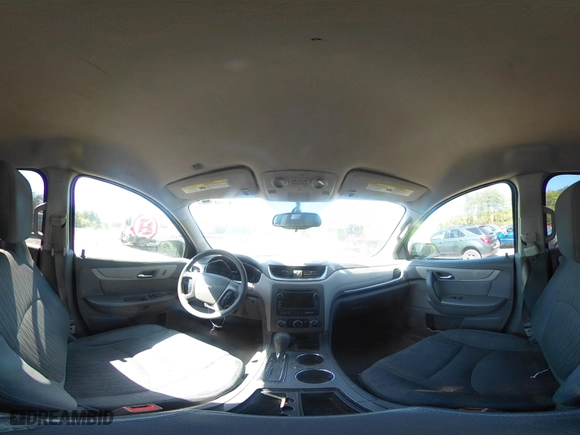 2015 Chevrolet Traverse LS with VIN 1GNKRFKD3FJ278483, listed as a IAAI auction lot 42007507 with 147,938 mi miles. Bid and sale history available at carsss.com. Image 18.
