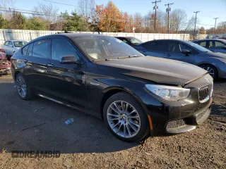 2015 BMW 5 Series 535i Gran Turismo xDrive with VIN WBA5M4C56FD184030, listed as a Copart auction lot 78799914 with 75,488 mi miles and Salvage title. Bid and sale history available at DreamBid. Image 4.