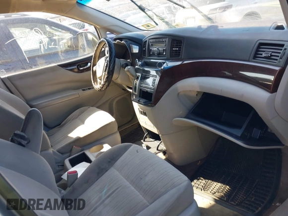 2012 Nissan Quest LE z VIN JN8AE2KP3C9031601, wystawiony jako IAAI lot #42002775 z przebiegiem Nie podano mil oraz . Historia ofert i sprzedaży dostępna na DreamBid. Obrazek 5.