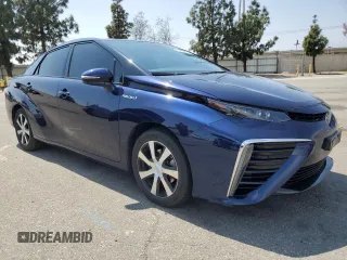 2020 Toyota Mirai with VIN JTDBVRBD7LA008027, listed as a Copart auction lot 55421815 with 27,906 mi miles and Salvage title. Bid and sale history available at DreamBid. Image 4.