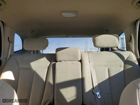 2007 Hyundai Santa Fe GLS with VIN 5NMSG13D47H007634, listed as a Copart auction lot 50028665 with 135,793 mi miles and Salvage Title. Bid and sale history available at carsss.com. Image 10.