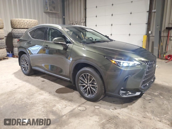 2025 Lexus NX 350 z VIN 2T2AGCEZ5SC081445, wystawiony jako Copart lot #51842125 z przebiegiem 9 861 mil mil oraz Szkoda całkowita • Salvage title. Historia ofert i sprzedaży dostępna na DreamBid. Obrazek 4.