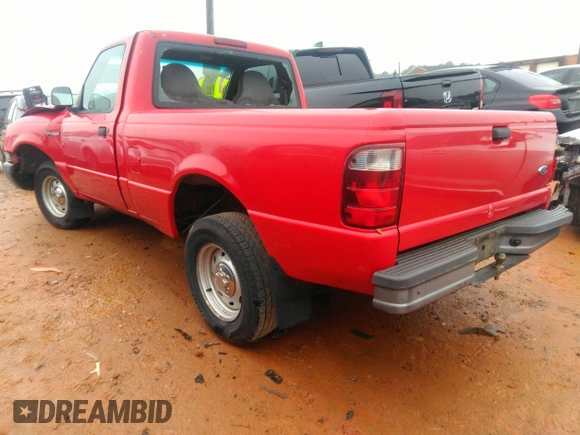 2001 Ford Ranger XL with VIN 1FTYR10C11TA11520, listed as a IAAI auction lot 41226422 with 170,792 mi miles. Bid and sale history available at carsss.com. Image 3.