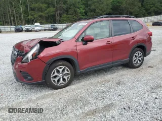 2022 Subaru Forester Premium with VIN JF2SKAEC3NH426562, listed as a Copart auction lot 57149855 with 55,280 mi miles and Salvage title. Bid and sale history available at DreamBid. Image 1.