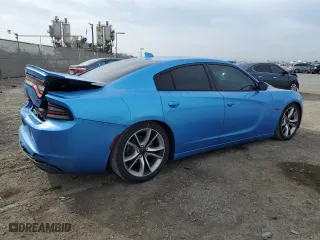 2016 Dodge Charger Road/Track with VIN 2C3CDXCT9GH104559, listed as a Copart auction lot 47815385 with 84,918 mi miles and Salvage Title. Bid and sale history available at carsss.com. Image 3.