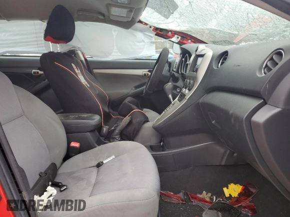 2010 Toyota Matrix with VIN 2T1KU4EE6AC263402, listed as a Copart auction lot 52811555 with Not Provided miles and Salvage Title. Bid and sale history available at carsss.com. Image 7.