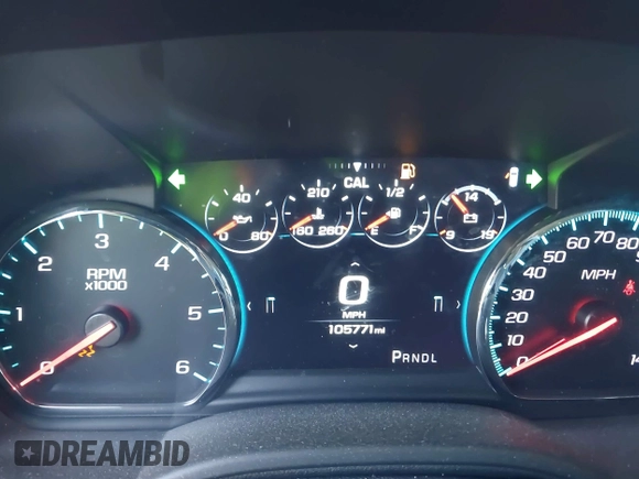 2019 Chevrolet Suburban LT with VIN 1GNSCJKC3KR129739, listed as a IAAI auction lot 42044708 with 105,771 mi miles and . Bid and sale history available at DreamBid. Image 7.