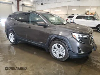 2019 GMC Terrain SLE with VIN 3GKALTEXXKL338843, listed as a Copart auction lot 63442455 with 29,724 mi miles and Salvage title. Bid and sale history available at DreamBid. Image 4.
