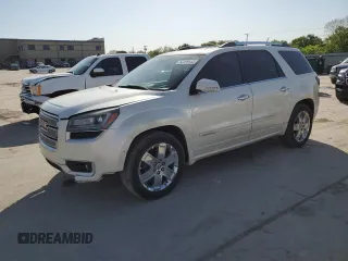 2014 GMC Acadia Denali z VIN 1GKKVTKD2EJ358735, wystawiony jako Copart lot #52299545 z przebiegiem 192 817 mil mil oraz Czysty tytuł • Clean title. Historia ofert i sprzedaży dostępna na DreamBid. Obrazek 1.