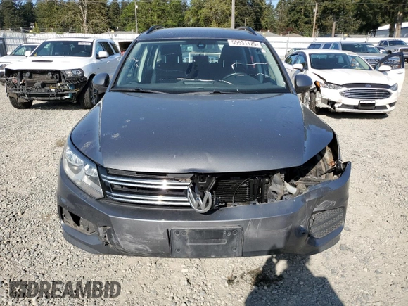 2017 Volkswagen Tiguan S with VIN WVGBV7AX1HK017920, listed as a Copart auction lot 55531125 with 126,129 mi miles and Clean Title. Bid and sale history available at DreamBid. Image 5.