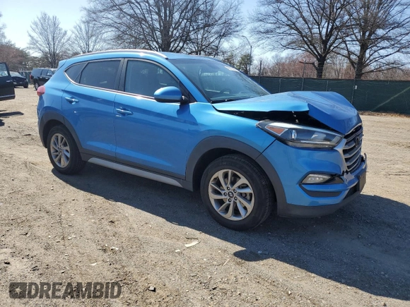 2018 Hyundai Tucson SEL with VIN KM8J3CA46JU599474, listed as a Copart auction lot 49213905 with 139,281 mi miles and Salvage title. Bid and sale history available at DreamBid. Image 4.