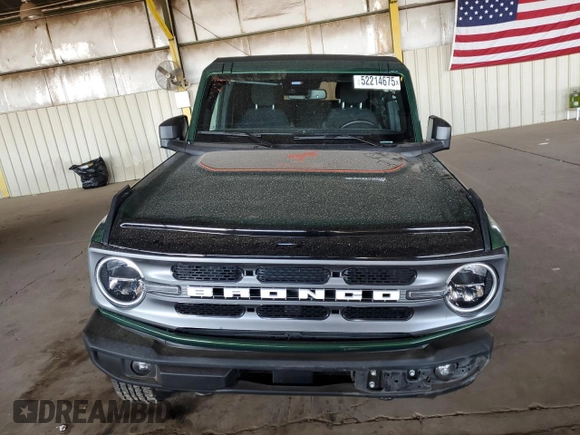 2023 Ford Bronco с VIN 1FMDE5BH4PLB62480, выставлен на аукционе Copart как лот 52214675 с пробегом 19 287 миль миль и Списание • Salvage title. История ставок и продаж доступна на DreamBid. Изображение 5.