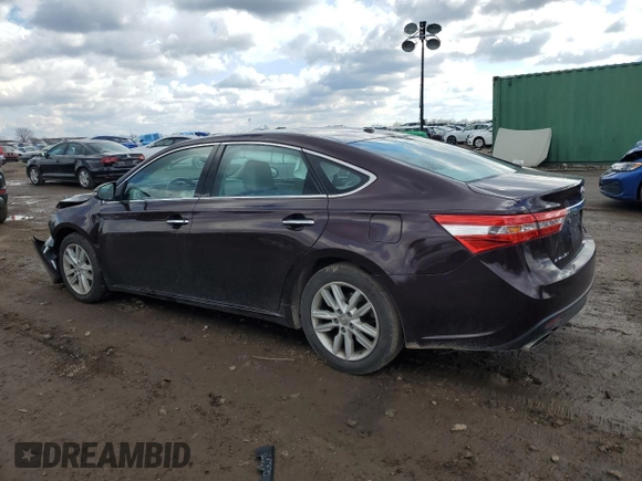 2014 Toyota Avalon Limited with VIN 4T1BK1EB6EU123347, listed as a Copart auction lot 46988545 with 79,832 mi miles and Salvage Title. Bid and sale history available at carsss.com. Image 2.