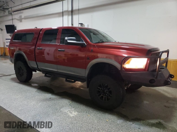 2010 Dodge Ram 2500 TRX with VIN 3D7UT2CL6AG124304, listed as a Copart auction lot 80352364 with 134,269 mi miles and Clean Title. Bid and sale history available at carsss.com. Image 4.