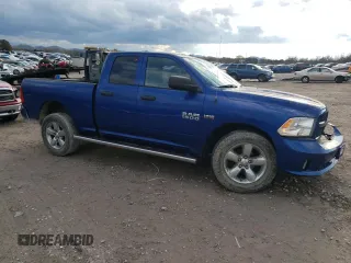 2016 Ram 1500 Tradesman with VIN 1C6RR7FT5GS301862, listed as a Copart auction lot 81231184 with 63,047 mi miles and Salvage title. Bid and sale history available at DreamBid. Image 4.