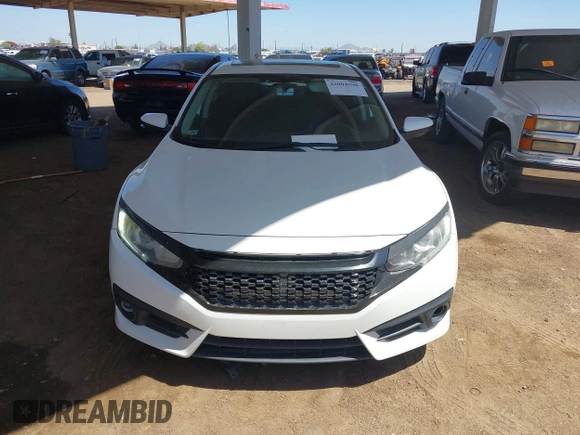 2017 Honda Civic EX-T with VIN 19XFC1F3XHE008442, listed as a IAAI auction lot 42004598 with 187,250 mi miles. Bid and sale history available at carsss.com. Image 6.