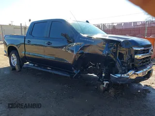 2024 Chevrolet Silverado 1500 LT with VIN 1GCPDKEK1RZ112047, listed as a IAAI auction lot 41686968 with 23,461 mi miles and . Bid and sale history available at DreamBid. Image 1.