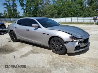 2015 Maserati Ghibli с VIN ZAM57XSA9F1154155, выставлен на аукционе Copart как лот 57093695 с пробегом 63 190 миль миль и Списание • Salvage title. История ставок и продаж доступна на DreamBid. Изображение 4.