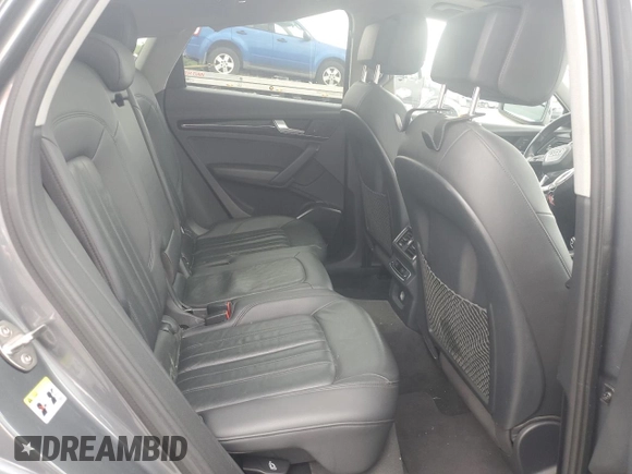2018 Audi Q5 Premium Plus with VIN WA1BNAFYXJ2215267, listed as a Copart auction lot 60254005 with Not provided miles and Salvage title. Bid and sale history available at DreamBid. Image 10.