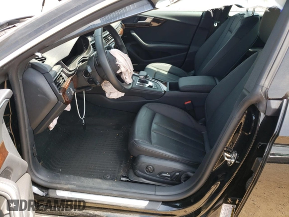 2019 Audi A5 Sportback Premium Plus with VIN WAUBNCF51KA081535, listed as a Copart auction lot 52078923 with 18,867 mi miles. Bid and sale history available at carsss.com. Image 7.