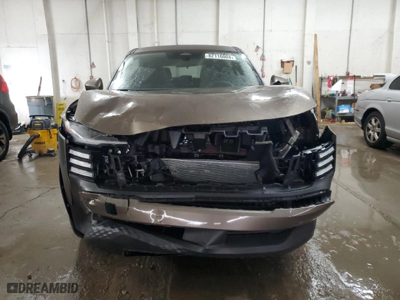 2025 Nissan Kicks SV with VIN 3N8AP6CA9SL307376, listed as a Copart auction lot 82116004 with 60 mi miles and Salvage Title. Bid and sale history available at carsss.com. Image 5.